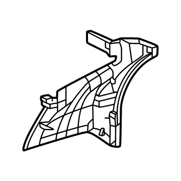 Toyota 55476-AQ010-C0 Trim Plate