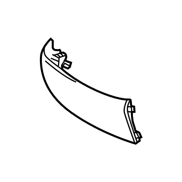 Toyota 71868-0R050-C0 Front Shield