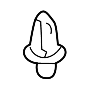 Toyota 90467-08180 Cowl Grille Clip