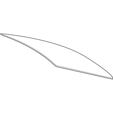 Toyota 64801-02170 Back Glass