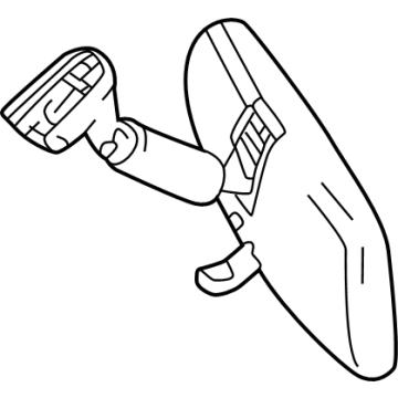 Toyota 87840-0W390 Mirror Inside