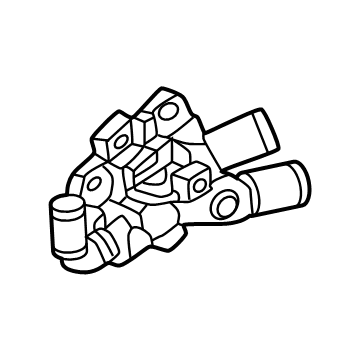 Toyota 16351-24020 Water Outlet