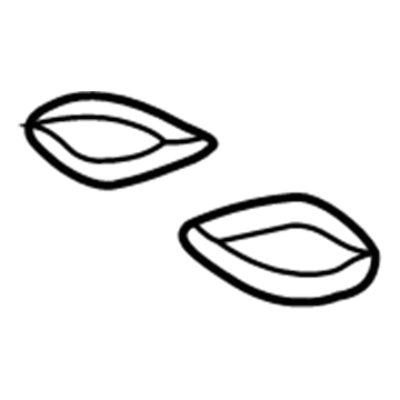 Toyota 81265-AA010 Overhead Lamp Lens