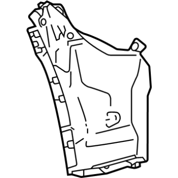 Toyota 52591-12360 Side Support