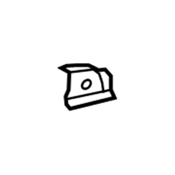 71873-0E100 Toyota Lower Shield, Passenger Side Illustration 1 of 1