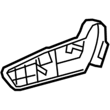 71811-0E070-B0 Toyota Outer Side Panel, Passenger Side Illustration 1 of 1