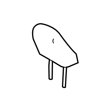 Toyota 71940-0E550-D0 Headrest