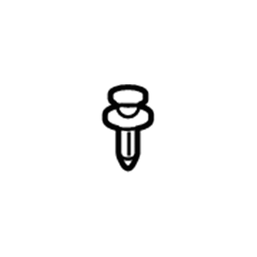 90467-10206 Toyota Silencer Clip, Rear Illustration 1 of 1