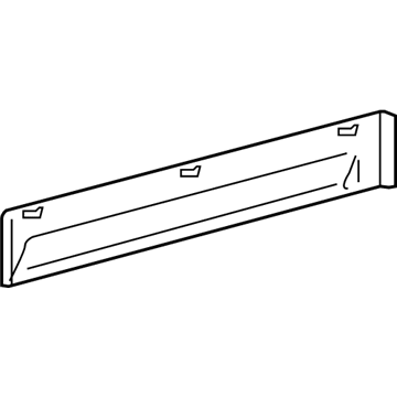 Toyota 58415-48020-E0 Finish Panel