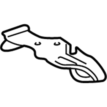 Toyota 17575-0P111 Muffler Rear Bracket