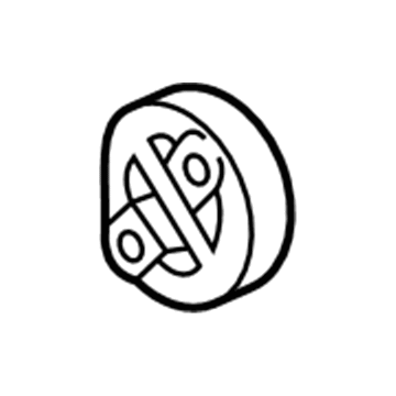 Toyota 17565-0P051 Muffler Isolator