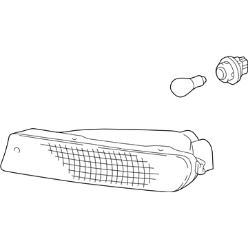 Toyota 81510-42020 Parking Lamp Assembly