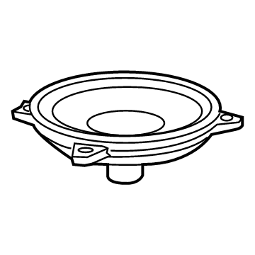 Toyota 86150-06020 Package Tray Speaker