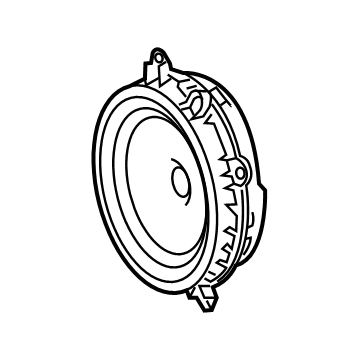 Toyota 86160-06850 Front Driver Speaker