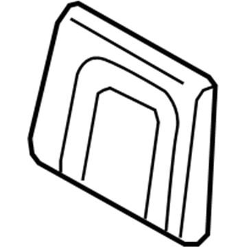 Toyota 71078-60F70-A2 Seat Back Cover