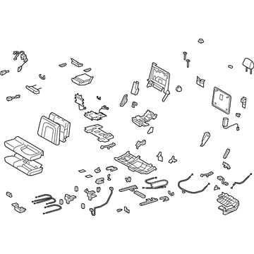 Toyota 71400-60S10-A4 Seat Assembly