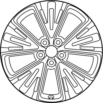 Toyota 42611-47551 Wheel, Alloy