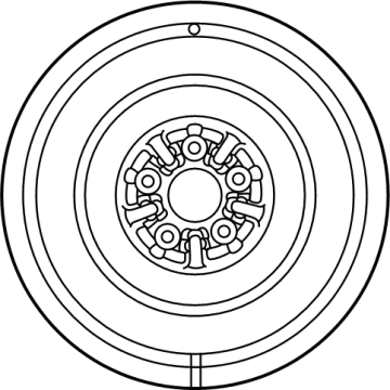 Toyota 42611-21280 Wheel, Spare