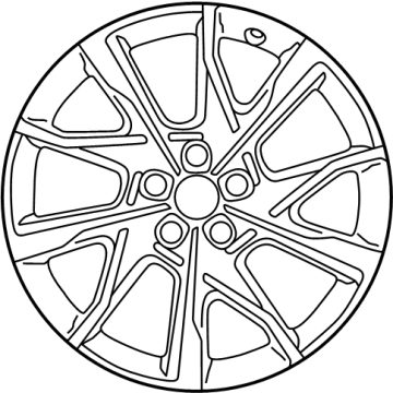Toyota 42611-47381 Wheel, Alloy