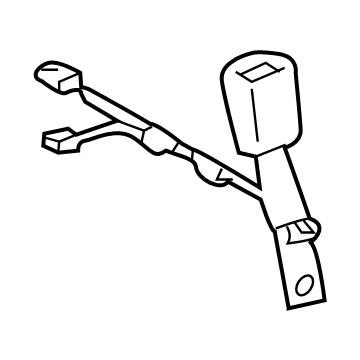 Toyota 73230-35A60-C0 Buckle End