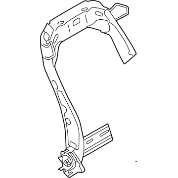 Toyota SU003-09741 Seat Back Frame