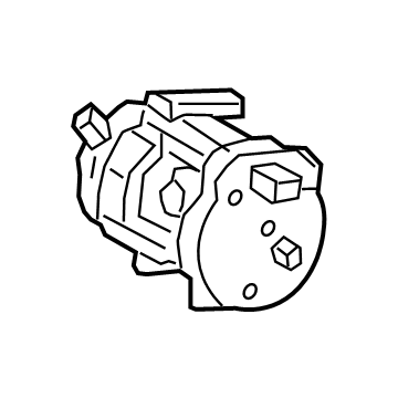 Toyota Crown Signia A/C Compressor - 88370-42081