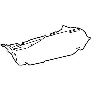 77641-06030 Toyota Tank Shield Illustration 1 of 1