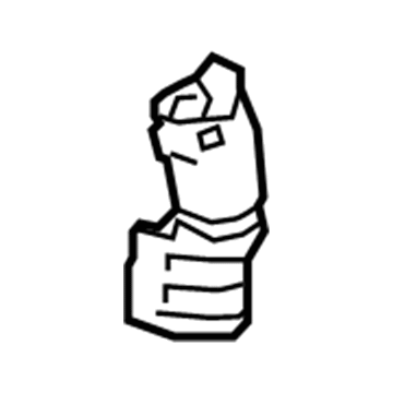 77277-06070 Toyota Pipe Shield Illustration 1 of 1