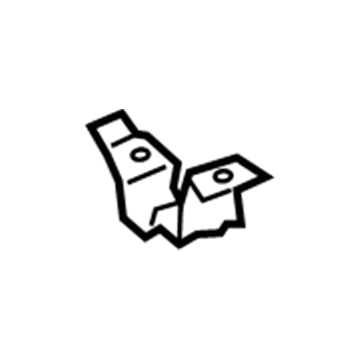 77217-06130 Toyota Filler Pipe Lower Support Illustration 1 of 1