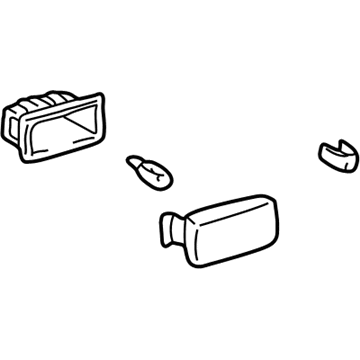 Toyota 81230-0C020 Courtesy Lamp