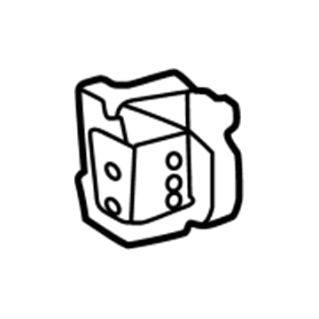 67362-42010 Toyota Rear Panel Assembly Reinforcement, Driver Side Illustration 1 of 1