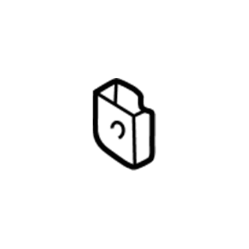 61766-42010 Toyota Reinforcement, Rear Illustration 1 of 1