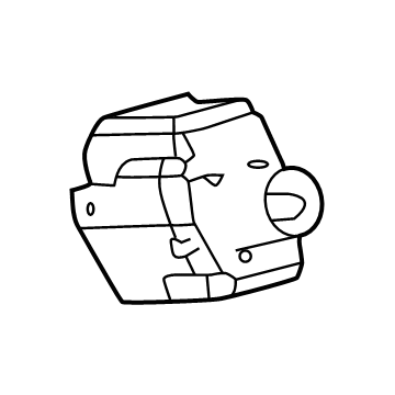 86170-AK010 Toyota Switch & Volume Assembly Illustration 1 of 1