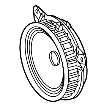 Toyota 86150-35240 Rear Driver Speaker