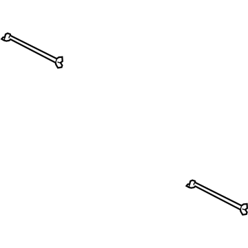72345-47010 Toyota Cross Bar Illustration 1 of 1