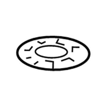 52203-0R030 Toyota Rear Insulator, Upper Illustration 1 of 1