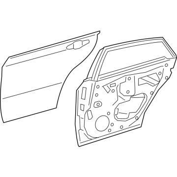 Toyota 67003-30780 Door Shell
