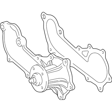 Toyota 16100-79445-83 Water Pump