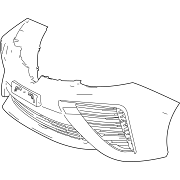 Toyota Mirai Bumper Cover - 52119-62901