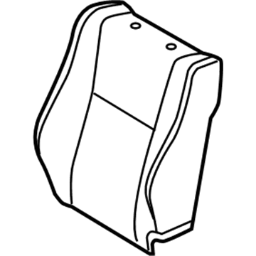 Toyota 71074-0C411-B0 Seat Back Cover