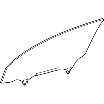 Toyota 68101-12D10 Door Glass