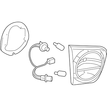 Toyota 81590-0C030 Backup Lamp Assembly