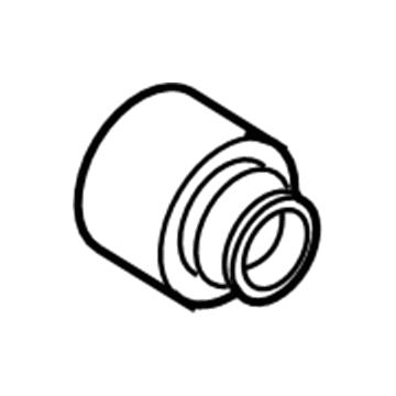 43474-42060 Toyota Damper, Driver Side Illustration 1 of 1
