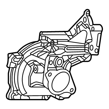 Toyota 16323-F0040 Water Pump Housing