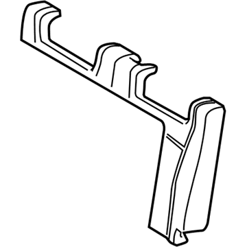 79275-0E020 Toyota Seat Back Pad, Rear Illustration 1 of 1