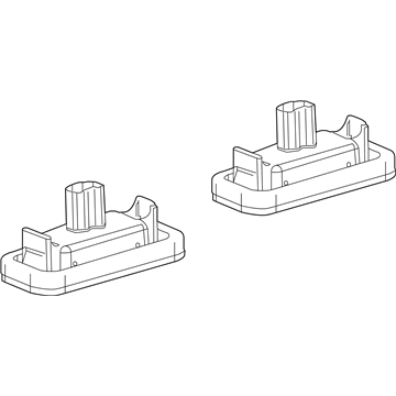 Toyota 81204-06030 License Lamp Assembly