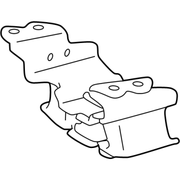 Toyota 12371-25200 Rear Mount
