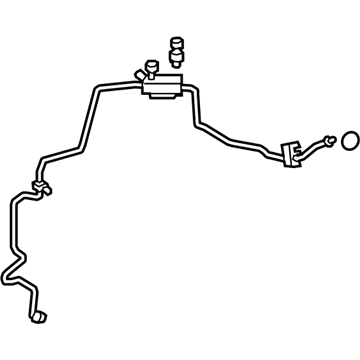 88710-1A011 Toyota Tube Assembly Illustration 1 of 1