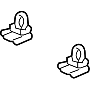 90467-10181 Toyota Clip(For Roof Headlining) Illustration 1 of 1