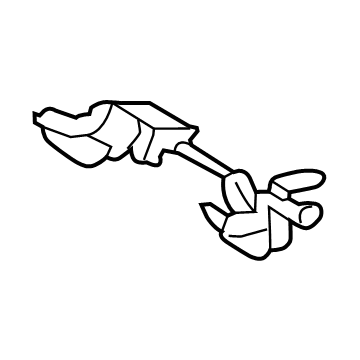 Toyota 73705-30060 Child Seat Bracket